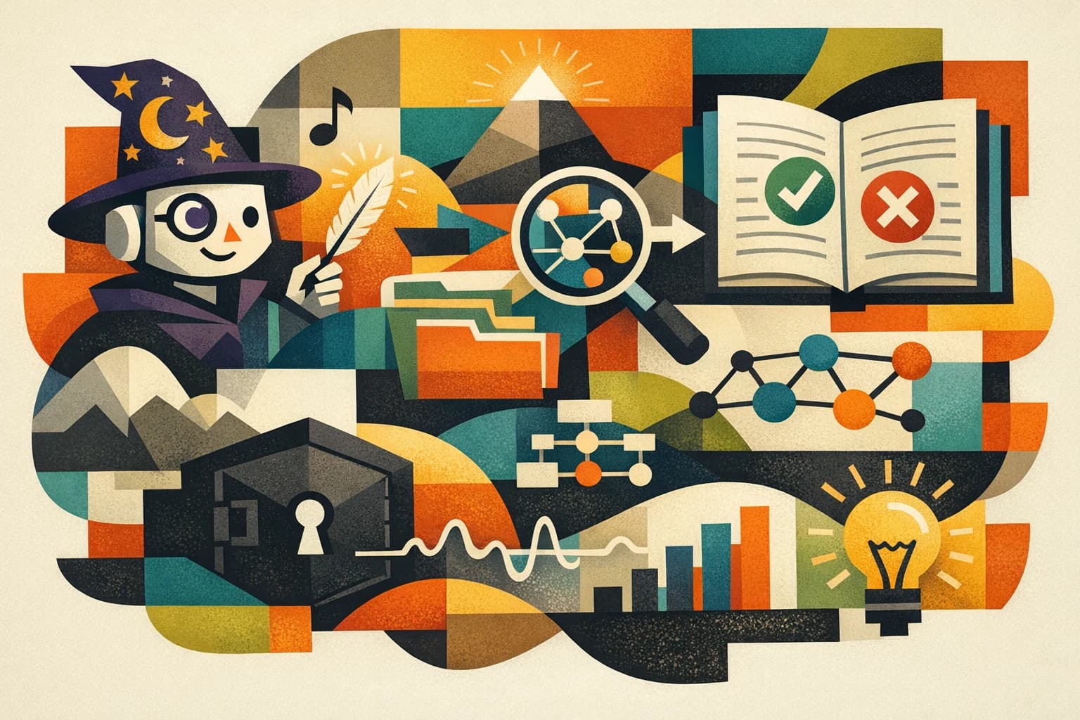 An AI enabled notebook being used by a solo power user.